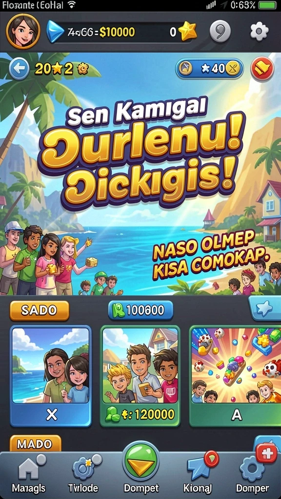 8055 - Tangkapan layar memperlihatkan mode multiplayer yang seru.