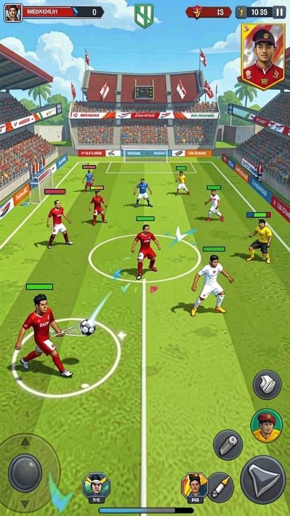 8zk - Screenshot 3: Karakter dengan kemampuan unik.
