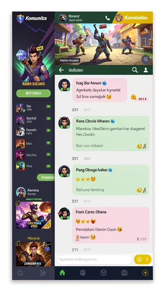 eos77 - Karakter unik dengan kemampuan spesial yang berbeda.
