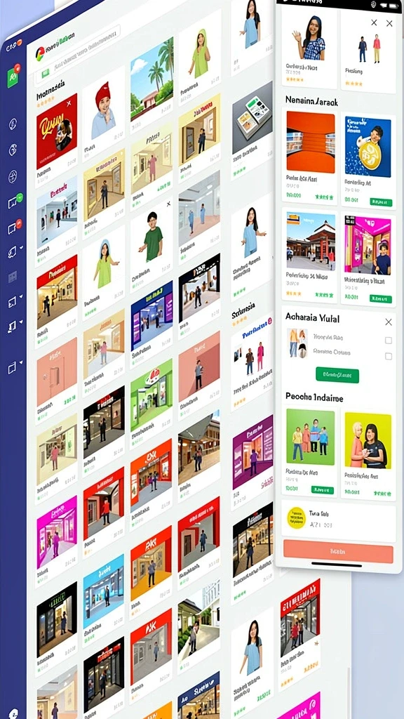 rejekigames - Tampilan antarmuka yang ramah pengguna.