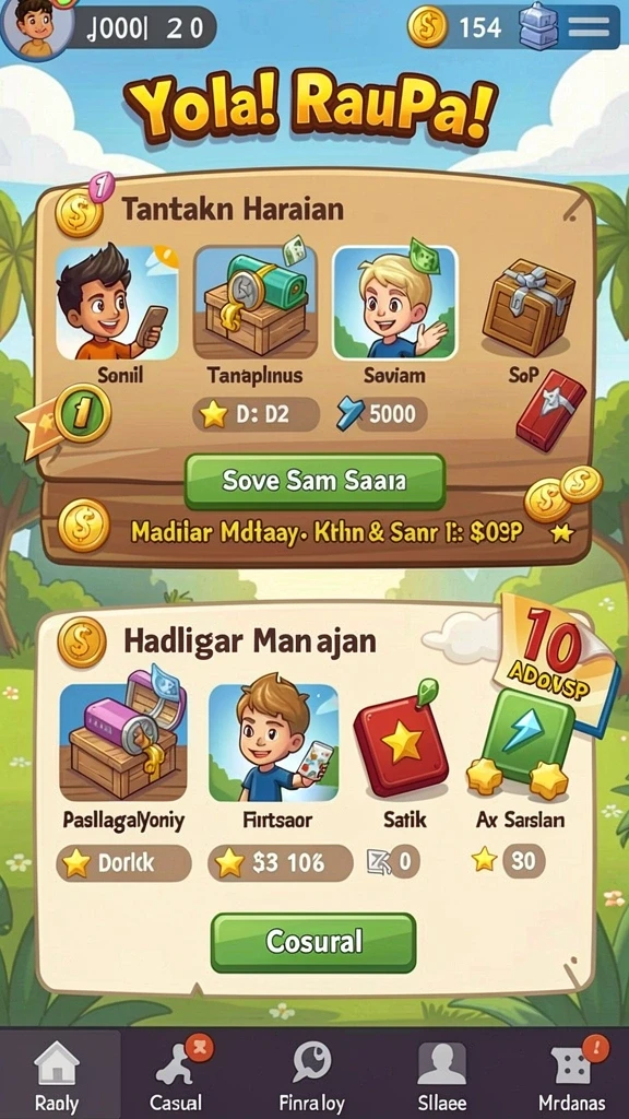 rejekigames - Misi harian yang memberikan banyak hadiah.