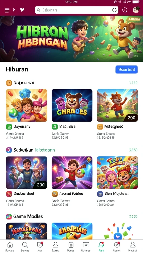 svip10 - Tampilan awal aplikasi SVIP10 yang menarik.