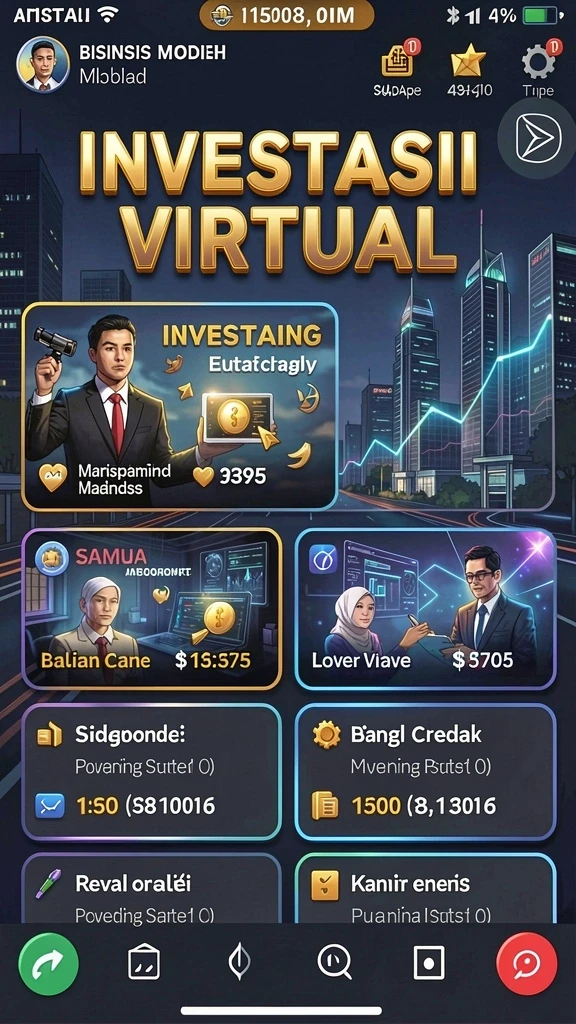 virus88 - Karakter unik dengan kemampuan khusus.